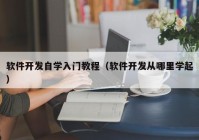 软件开发自学入门教程（软件开发从哪里学起）